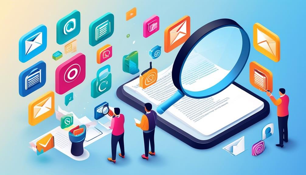 tailored email content segments